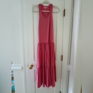 Anthropologie - Sundry Pink Sleeveless Maxi Dress
